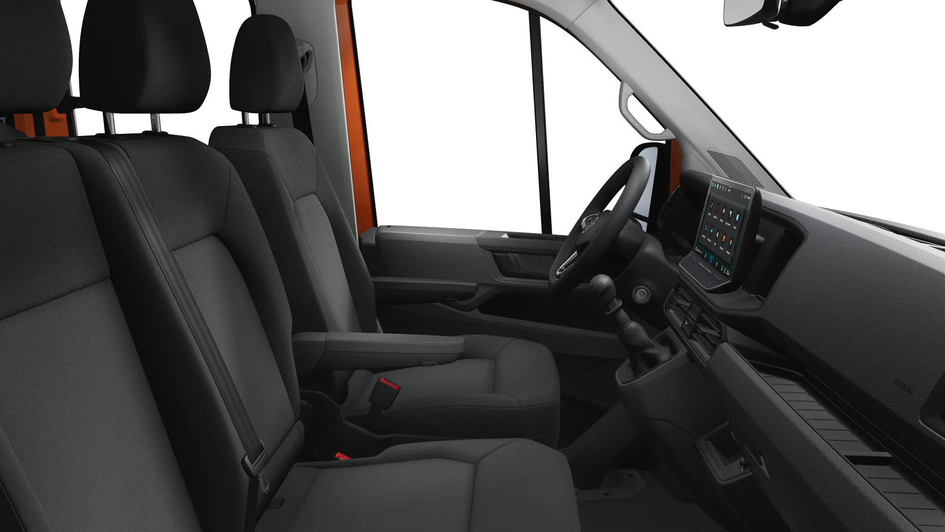 Volkswagen Crafter z podwójną kabiną ze średnim rozstawem osi