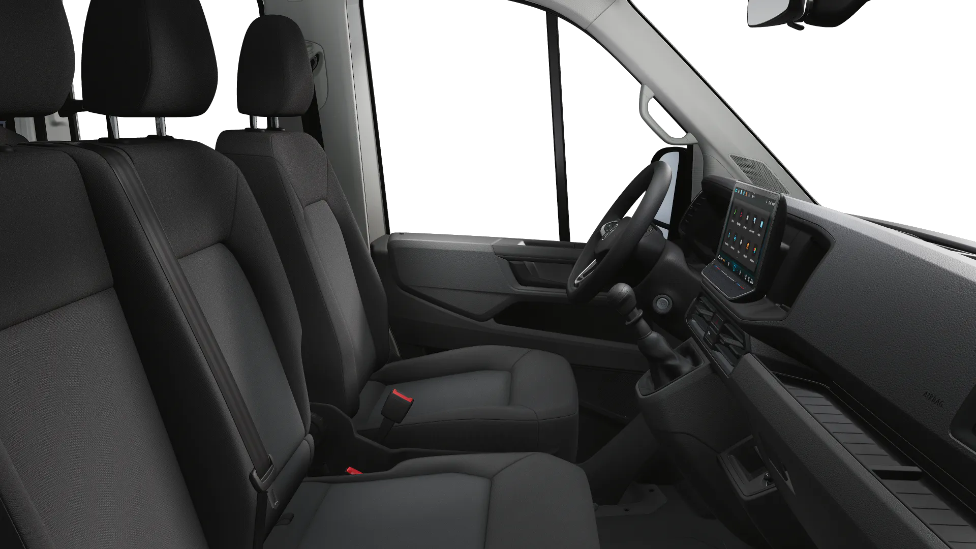 Volkswagen Crafter z podwójną kabiną ze średnim rozstawem osi