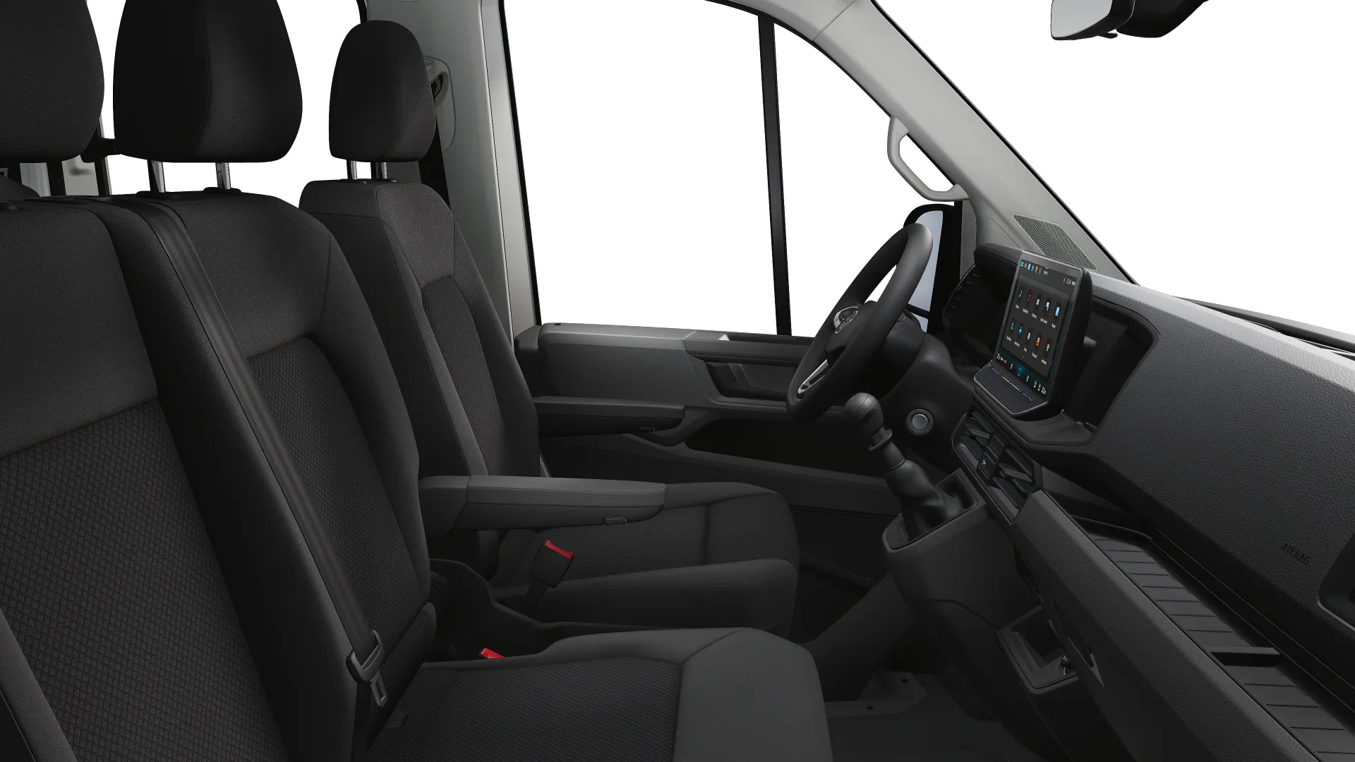 Volkswagen Crafter z podwójną kabiną ze średnim rozstawem osi