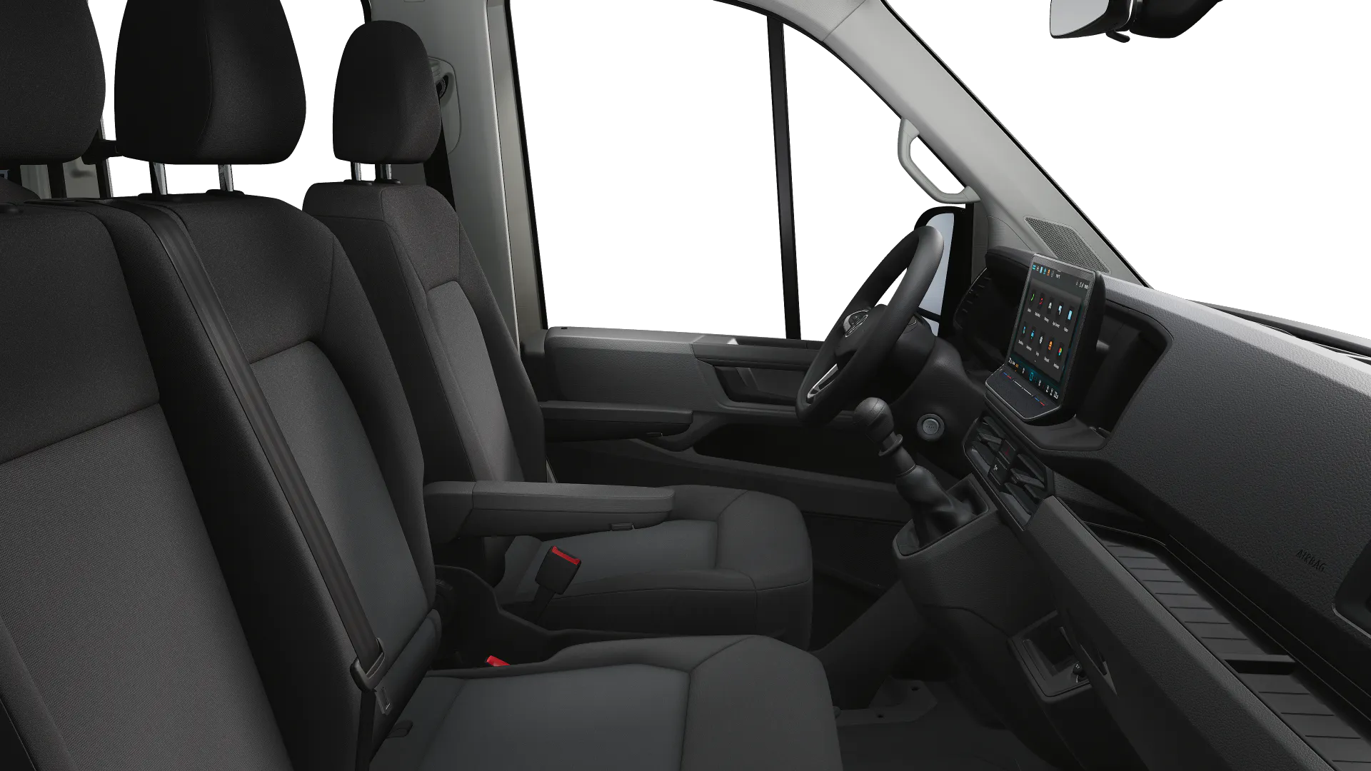 Volkswagen Crafter z podwójną kabiną ze średnim rozstawem osi