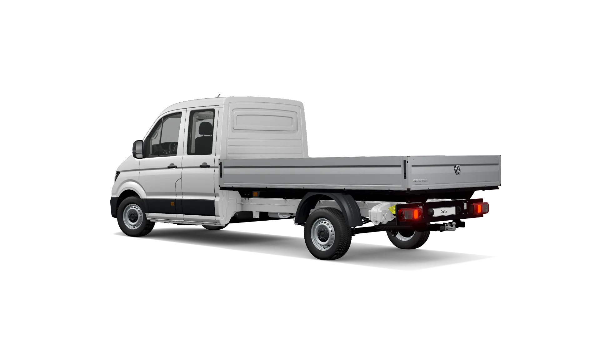 Volkswagen Crafter z podwójna kabiną z długim rozstawem osi