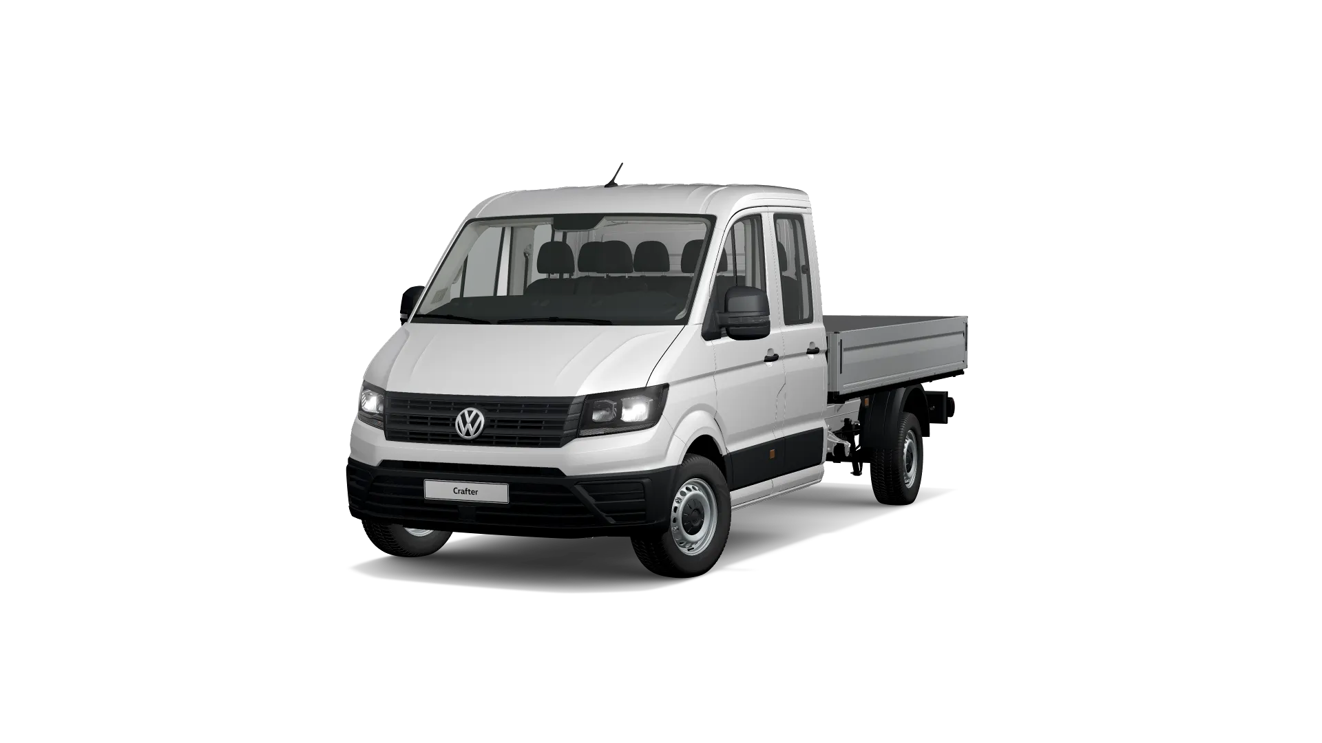 Volkswagen Crafter z podwójna kabiną z długim rozstawem osi