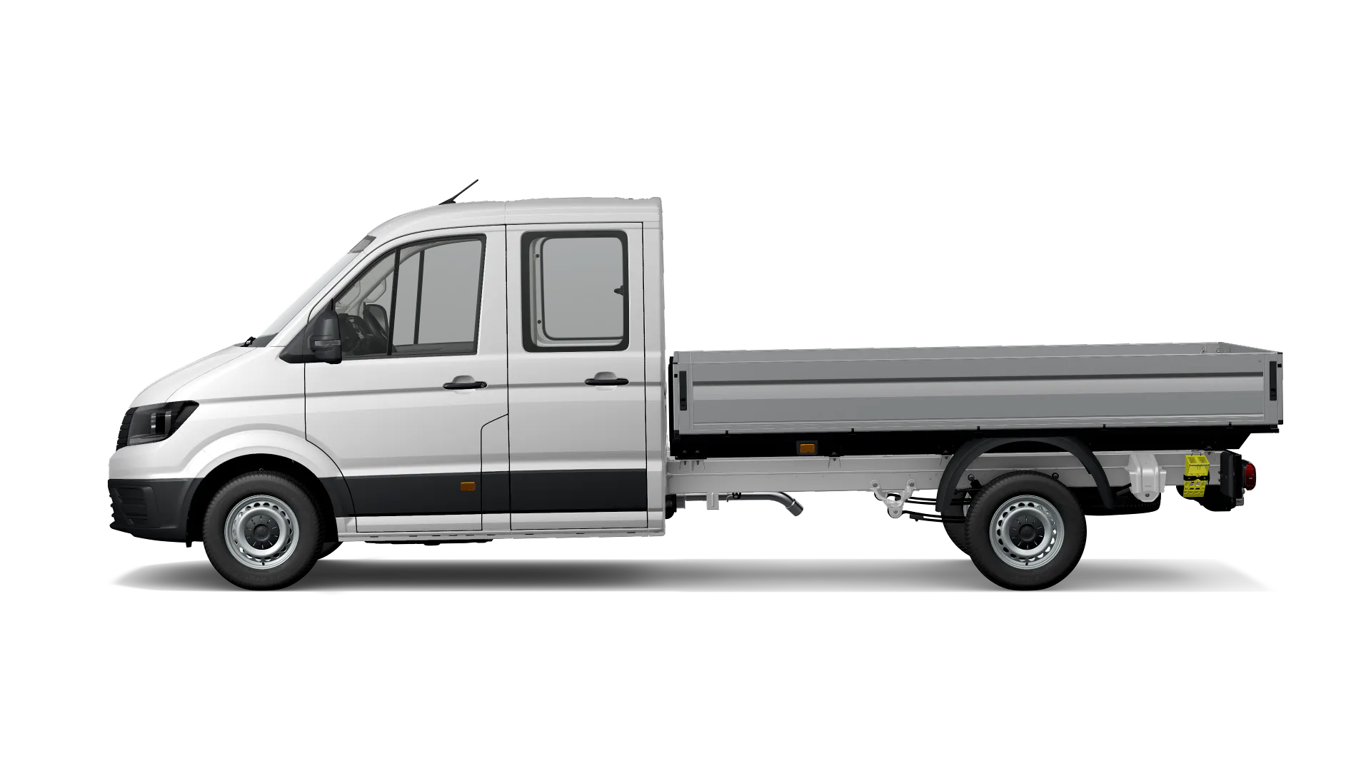 Volkswagen Crafter z podwójna kabiną z długim rozstawem osi