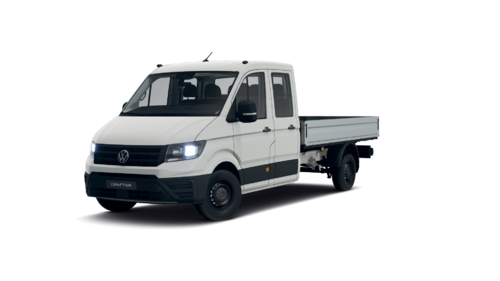 Crafter 35 Pick-up L4 DC  4490 mm  2.0 TDI EU6-EA SCR FWD 140pk (103KW) Versnellingsbak 6V