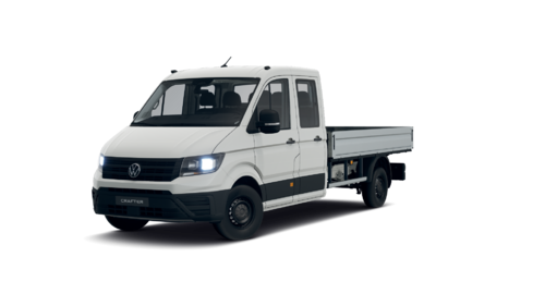 Crafter 35 Pick-up L4 DC  4490 mm  2.0 TDI EU6-EA SCR FWD 177pk (130KW) Versnellingsbak ASG-8