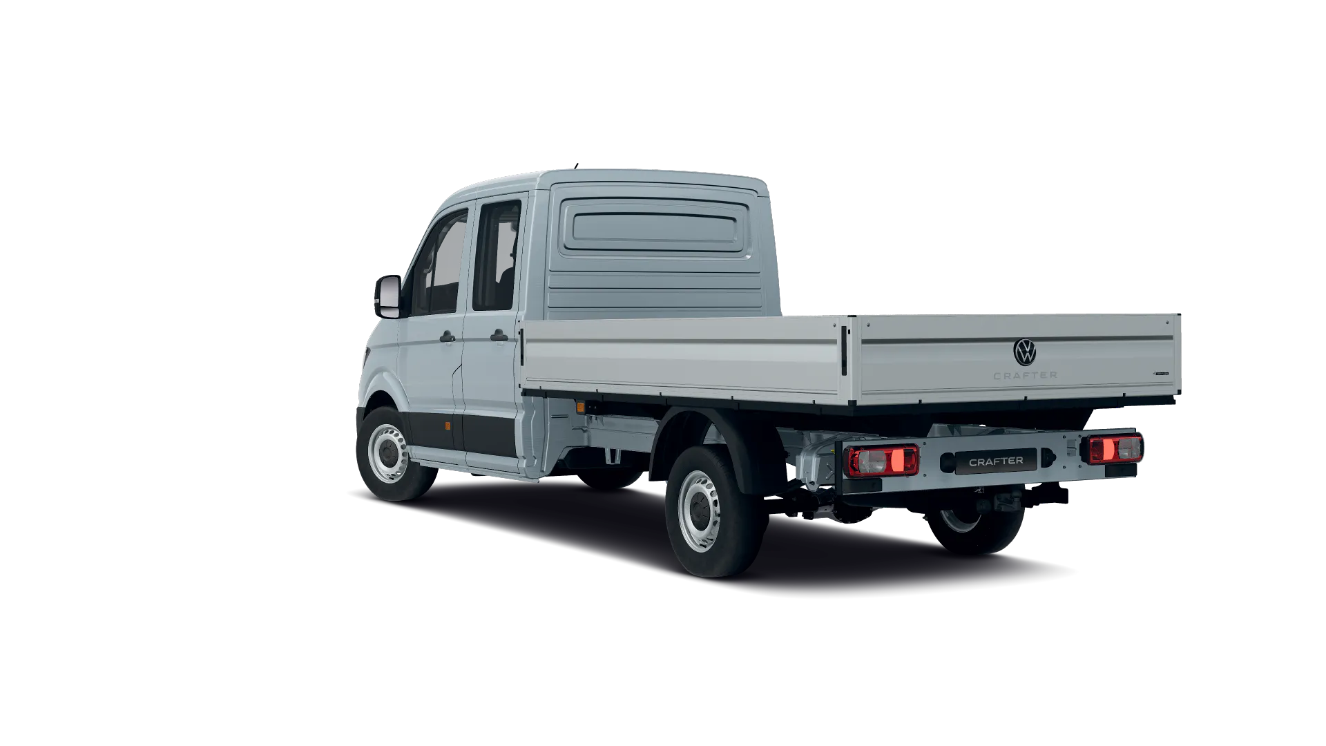 Volkswagen Crafter z podwójna kabiną z długim rozstawem osi