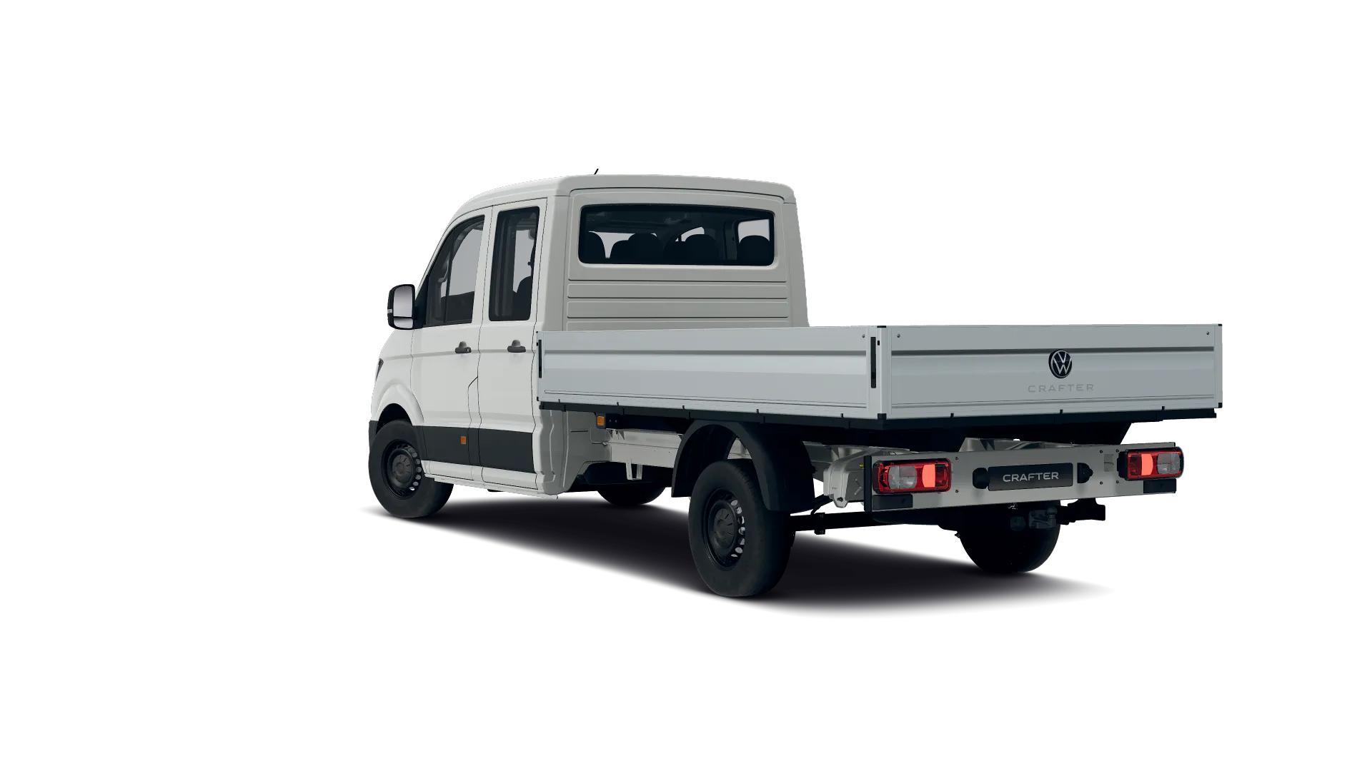 Volkswagen Crafter z podwójna kabiną z długim rozstawem osi