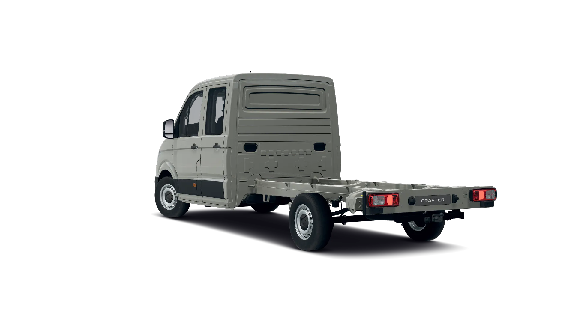 Volkswagen Crafter z podwójna kabiną z długim rozstawem osi