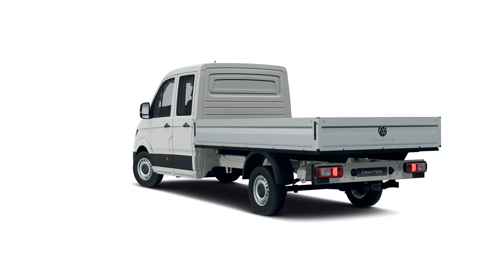 Volkswagen Crafter z podwójna kabiną z długim rozstawem osi