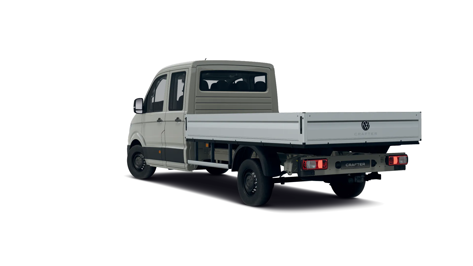 Volkswagen Crafter z podwójna kabiną z długim rozstawem osi
