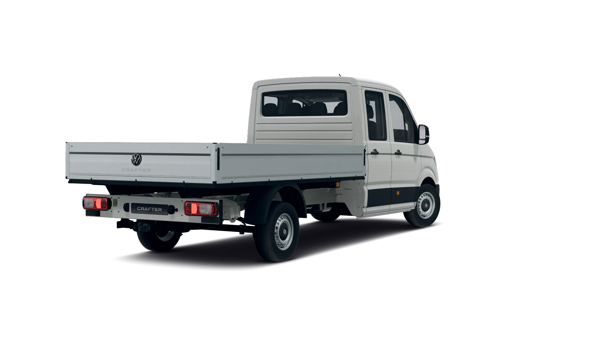 Volkswagen Crafter z podwójna kabiną z długim rozstawem osi
