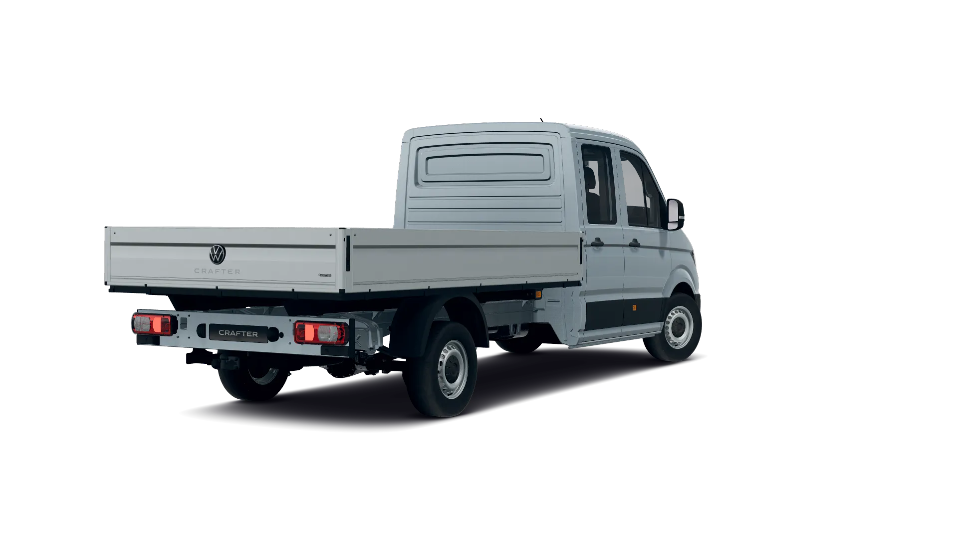 Volkswagen Crafter z podwójna kabiną z długim rozstawem osi