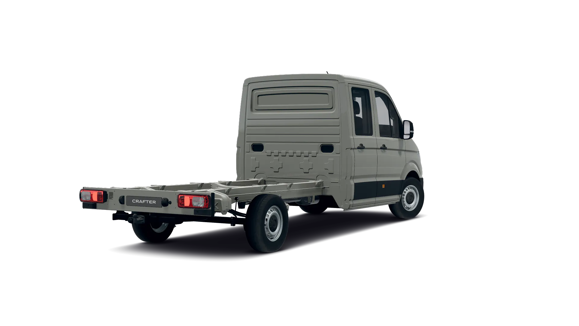 Volkswagen Crafter z podwójna kabiną z długim rozstawem osi