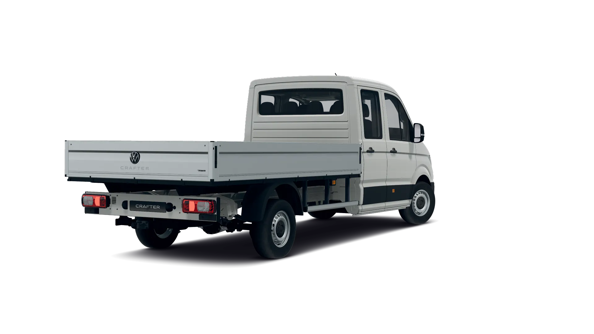 Volkswagen Crafter z podwójna kabiną z długim rozstawem osi