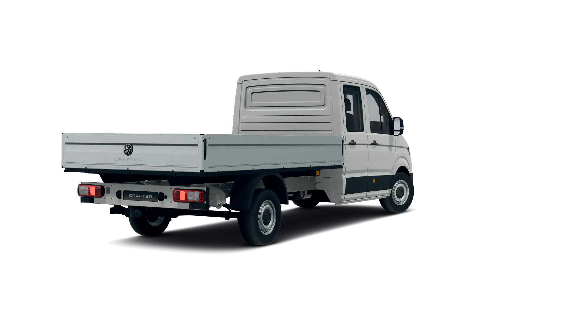 Volkswagen Crafter z podwójna kabiną z długim rozstawem osi