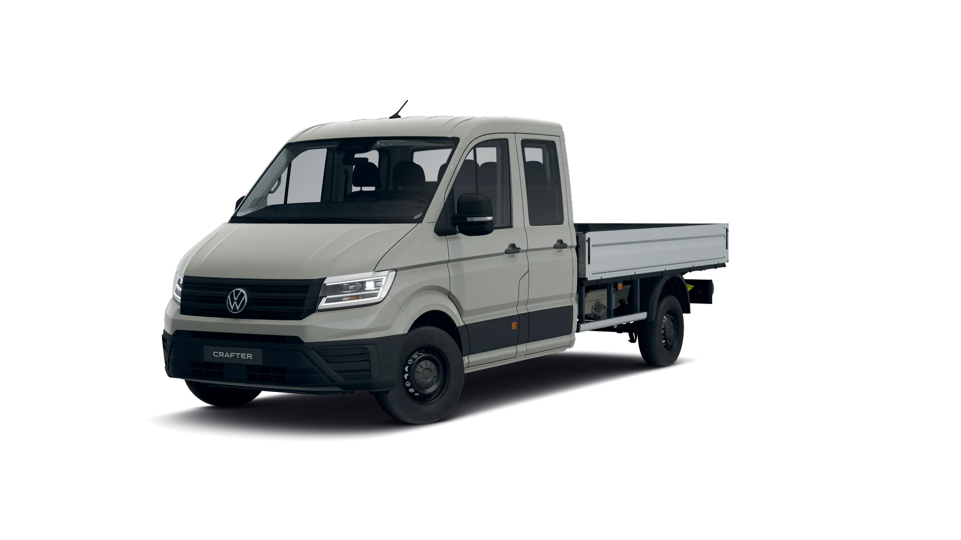 Volkswagen Crafter z podwójna kabiną z długim rozstawem osi