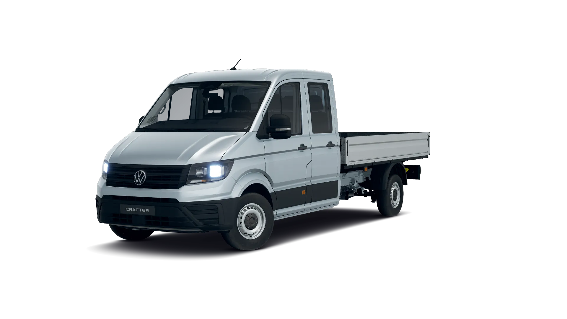 Volkswagen Crafter z podwójna kabiną z długim rozstawem osi