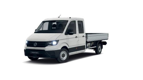 Crafter 35 Pick-up L4 DC  4490 mm  2.0 TDI EU6-EC SCR FWD 177pk (130KW) Versnellingsbak 6V