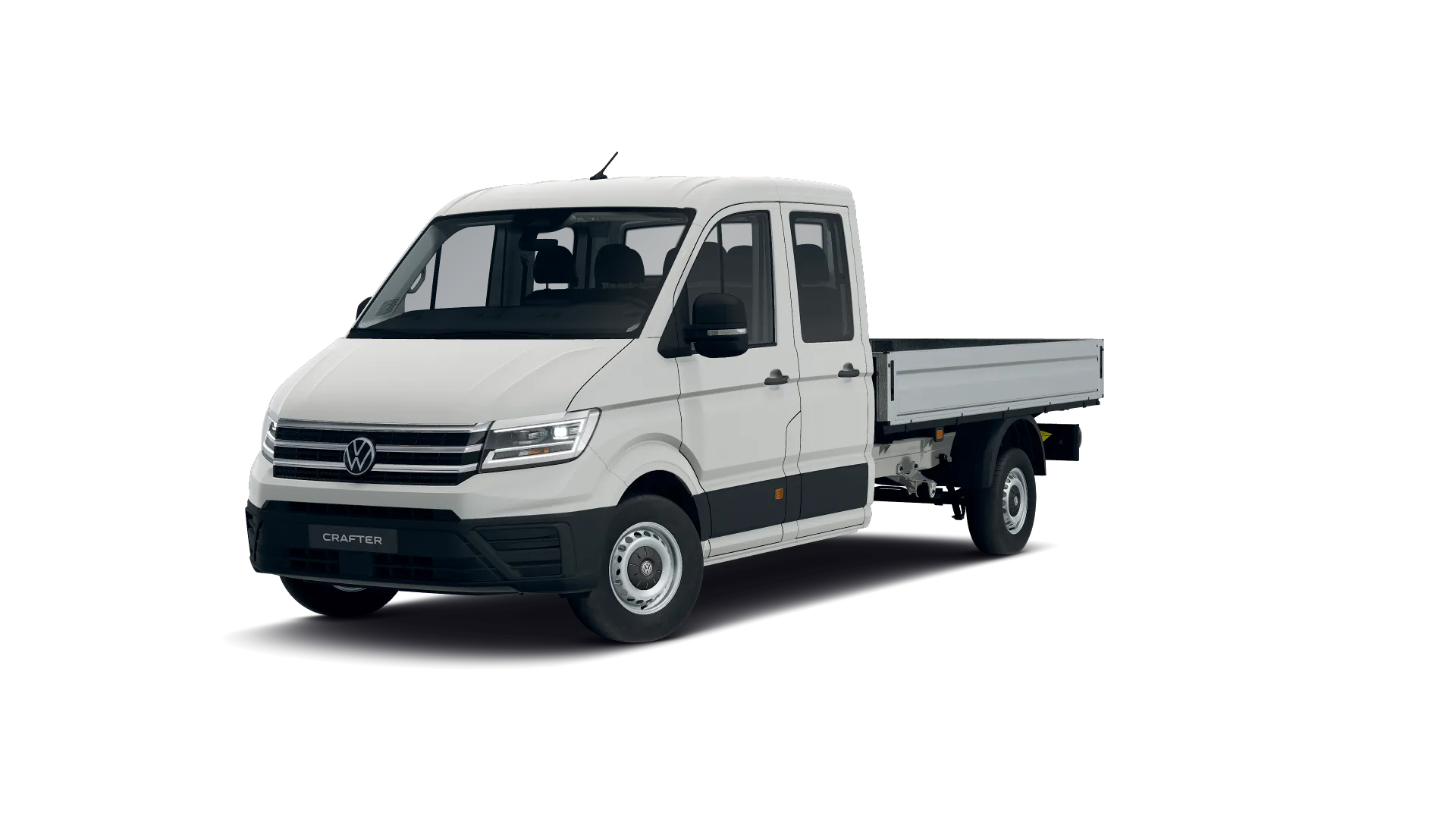 Volkswagen Crafter z podwójna kabiną z długim rozstawem osi