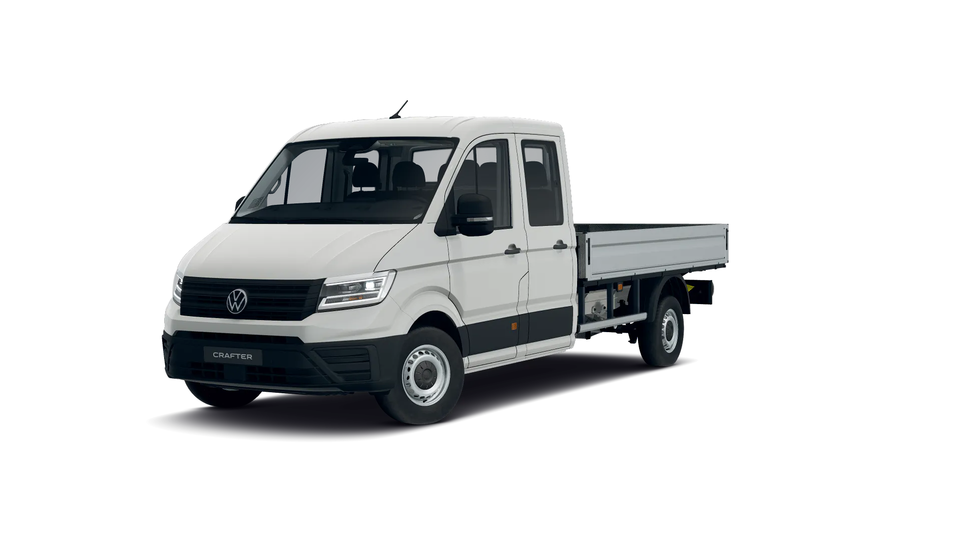 Volkswagen Crafter z podwójna kabiną z długim rozstawem osi
