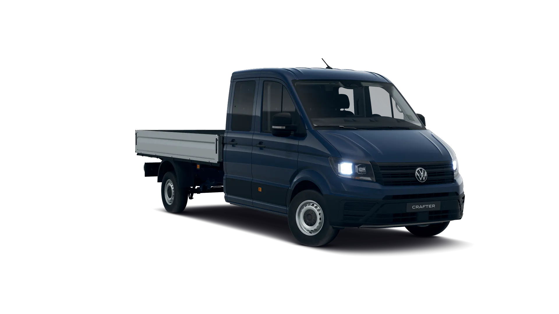 Volkswagen Crafter z podwójna kabiną z długim rozstawem osi