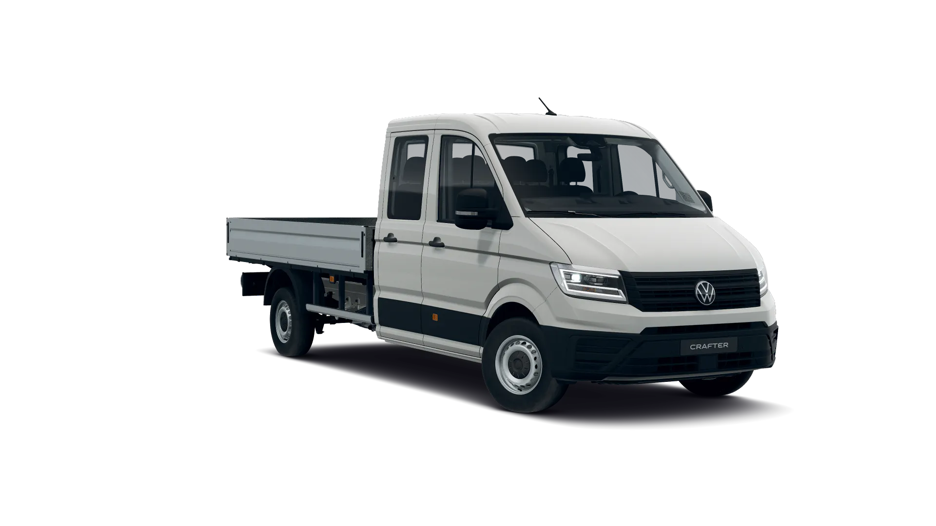 Volkswagen Crafter z podwójna kabiną z długim rozstawem osi