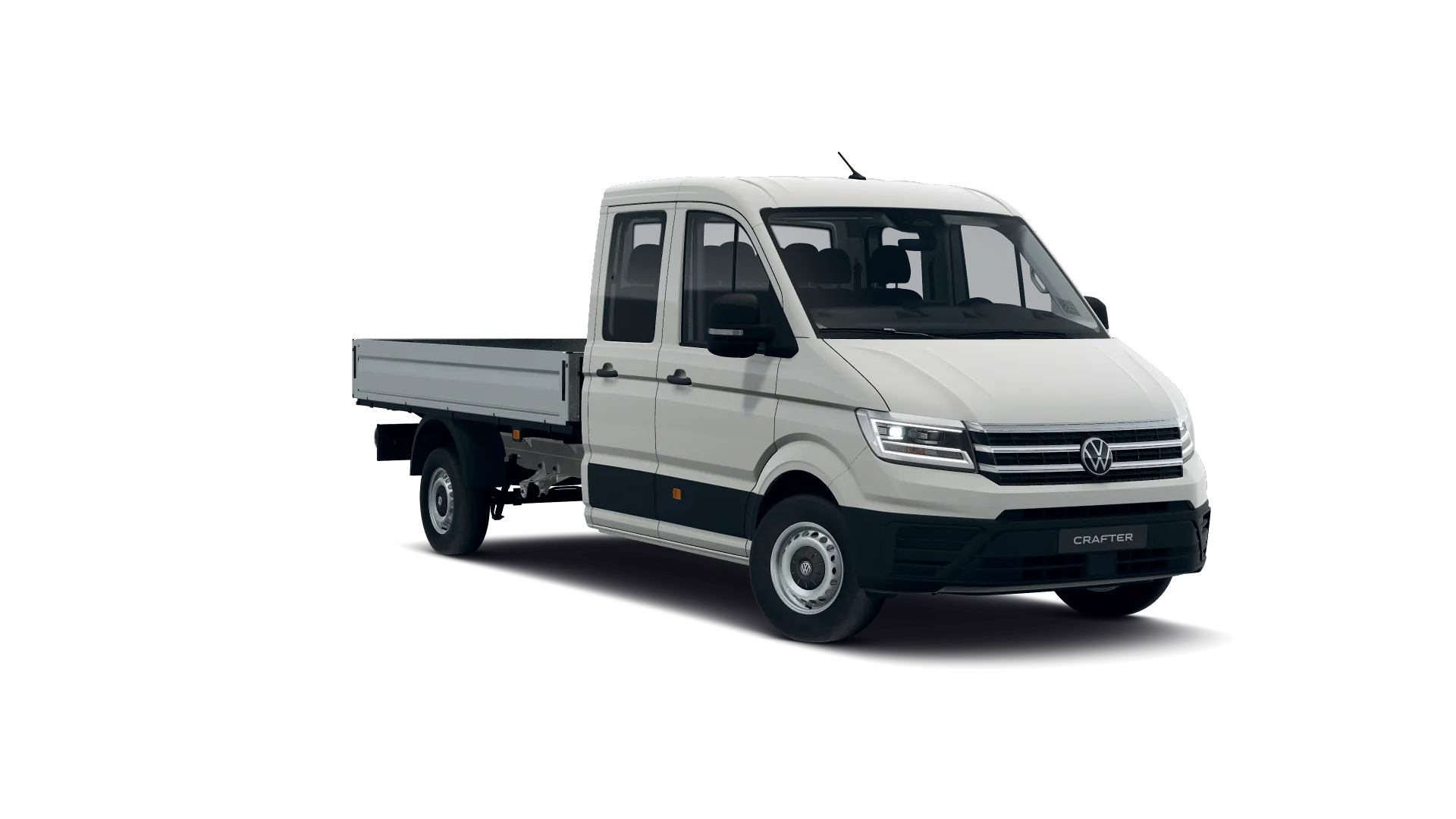 Volkswagen Crafter z podwójna kabiną z długim rozstawem osi