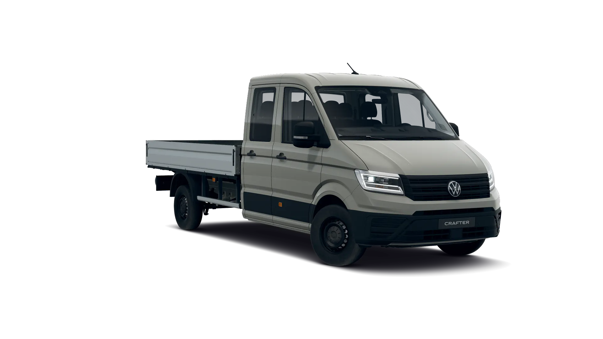 Volkswagen Crafter z podwójna kabiną z długim rozstawem osi