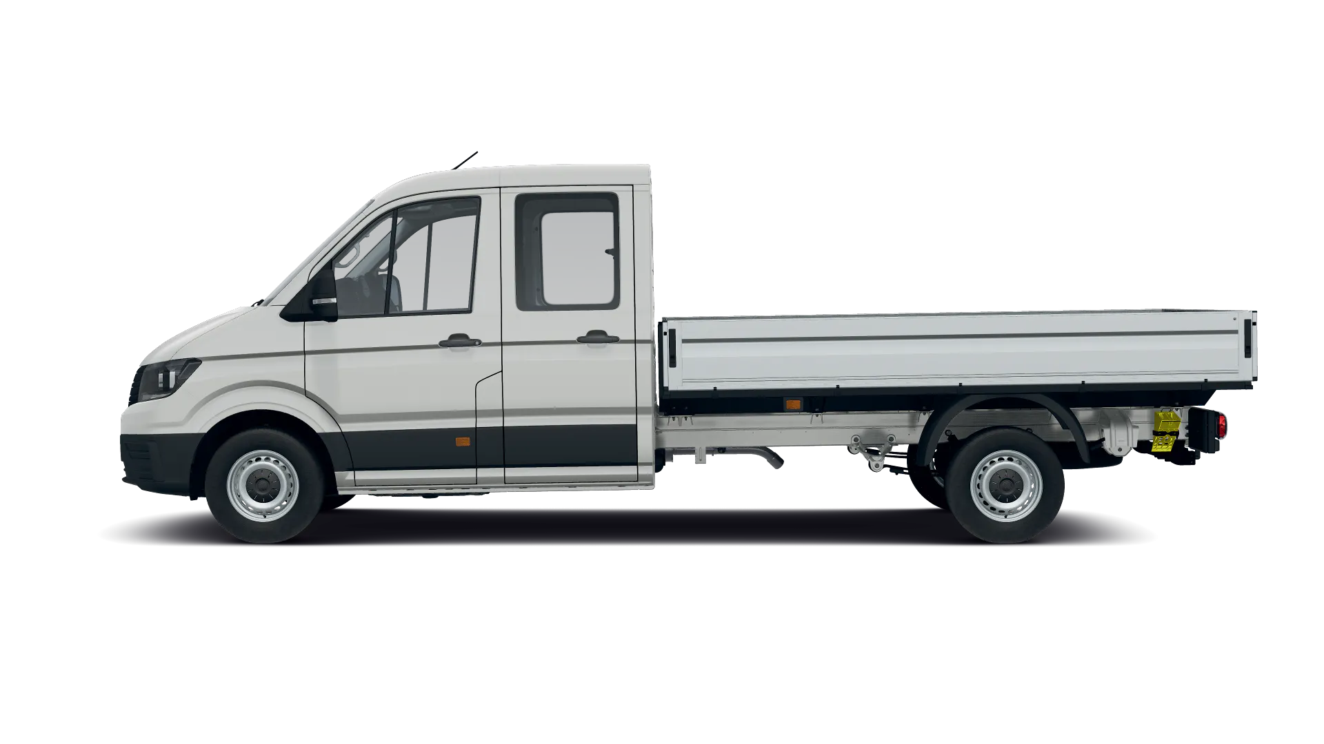 Volkswagen Crafter z podwójna kabiną z długim rozstawem osi