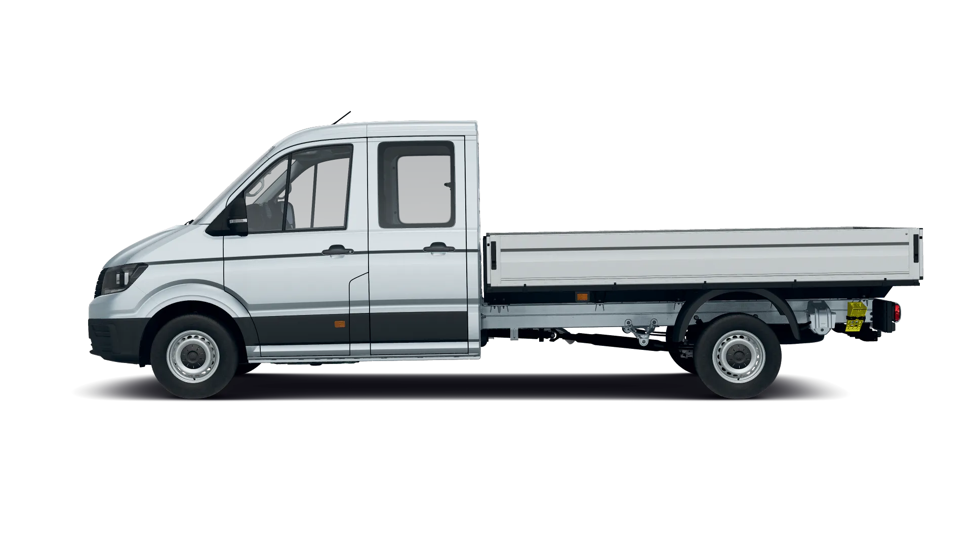 Volkswagen Crafter z podwójna kabiną z długim rozstawem osi