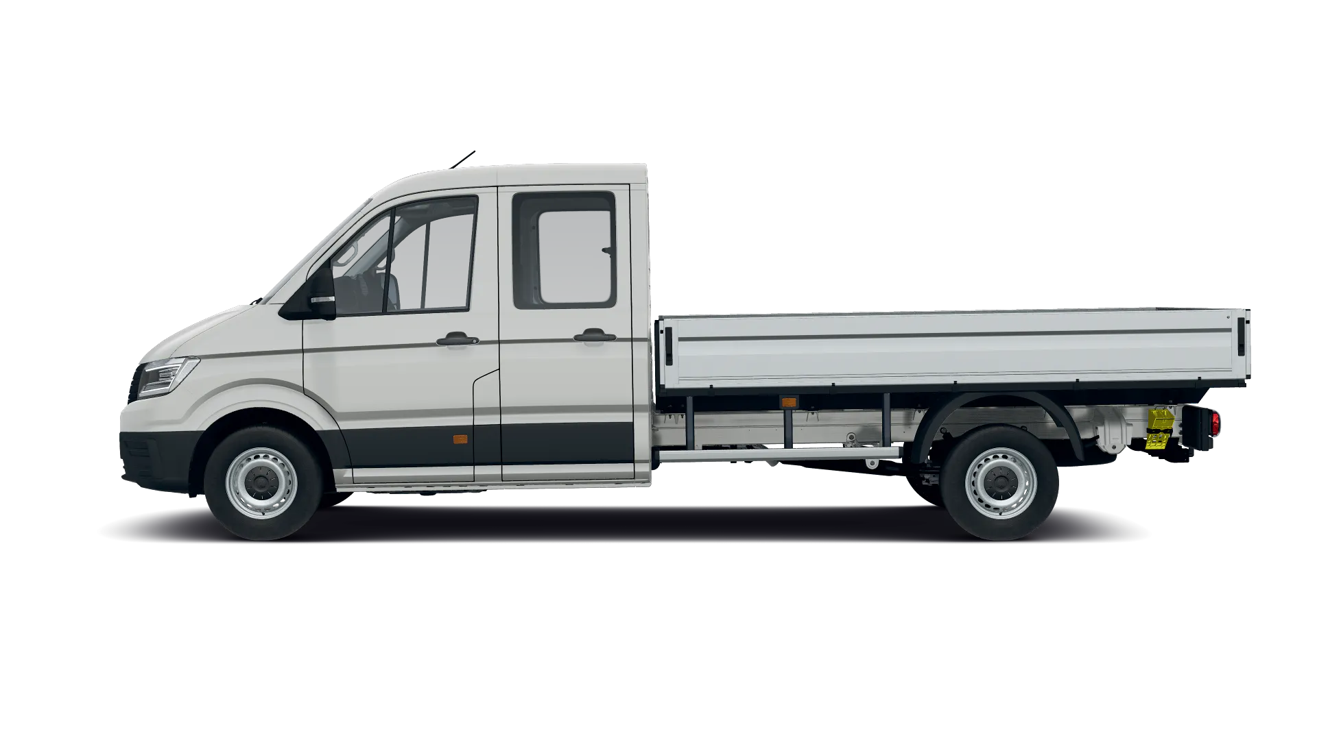 Volkswagen Crafter z podwójna kabiną z długim rozstawem osi