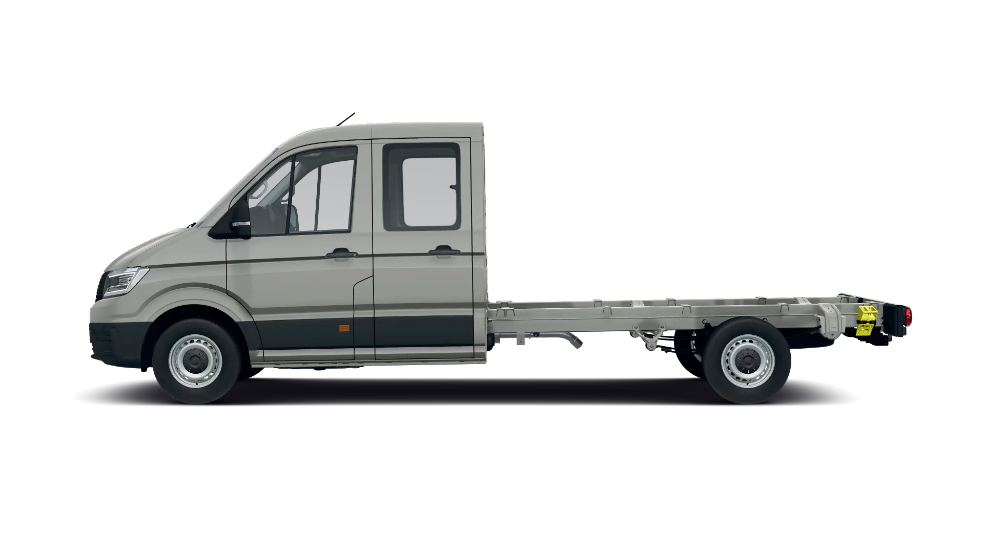 Volkswagen Crafter z podwójna kabiną z długim rozstawem osi