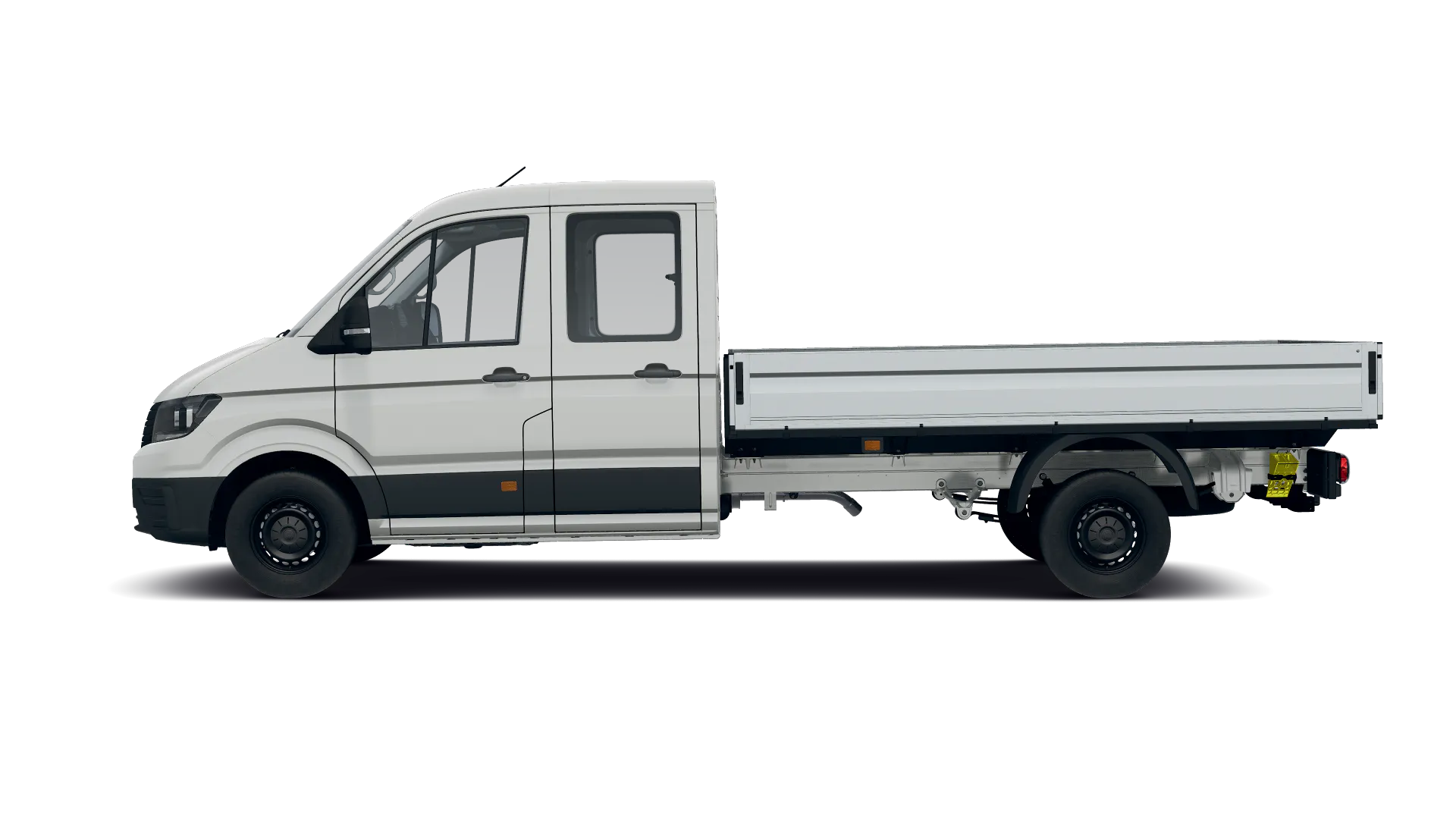 Volkswagen Crafter z podwójna kabiną z długim rozstawem osi