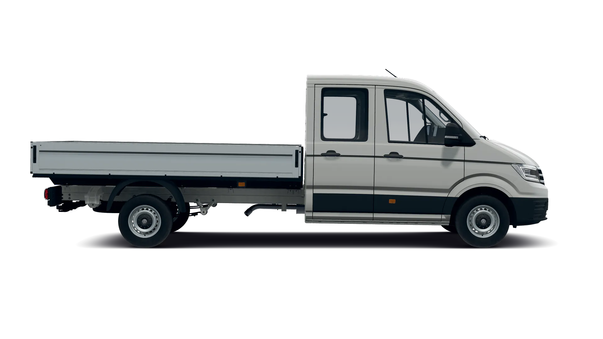 Volkswagen Crafter z podwójna kabiną z długim rozstawem osi
