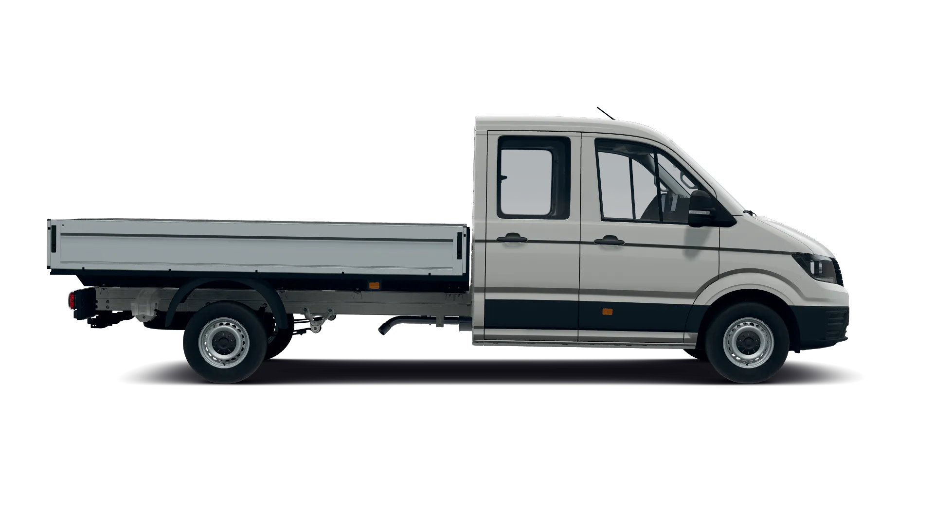 Volkswagen Crafter z podwójna kabiną z długim rozstawem osi