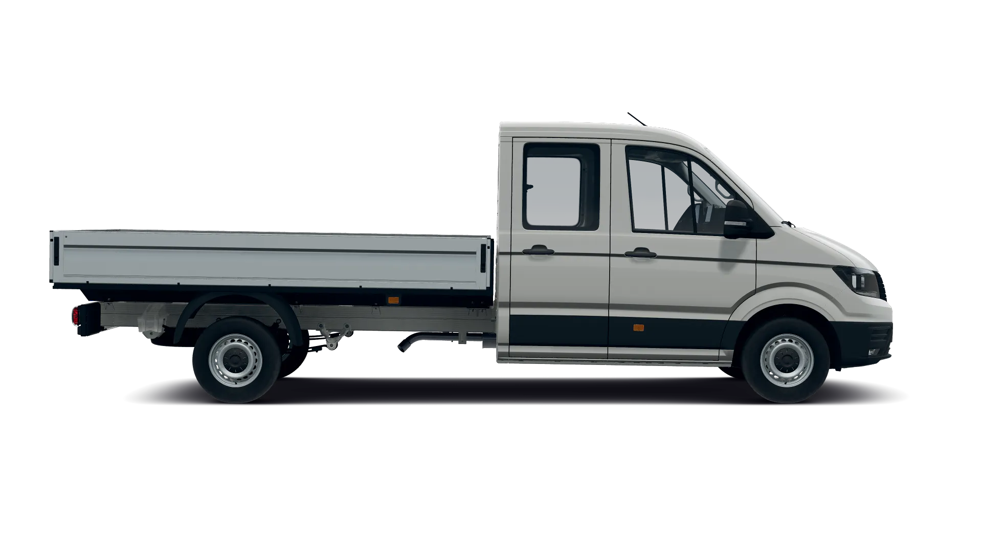 Volkswagen Crafter z podwójna kabiną z długim rozstawem osi