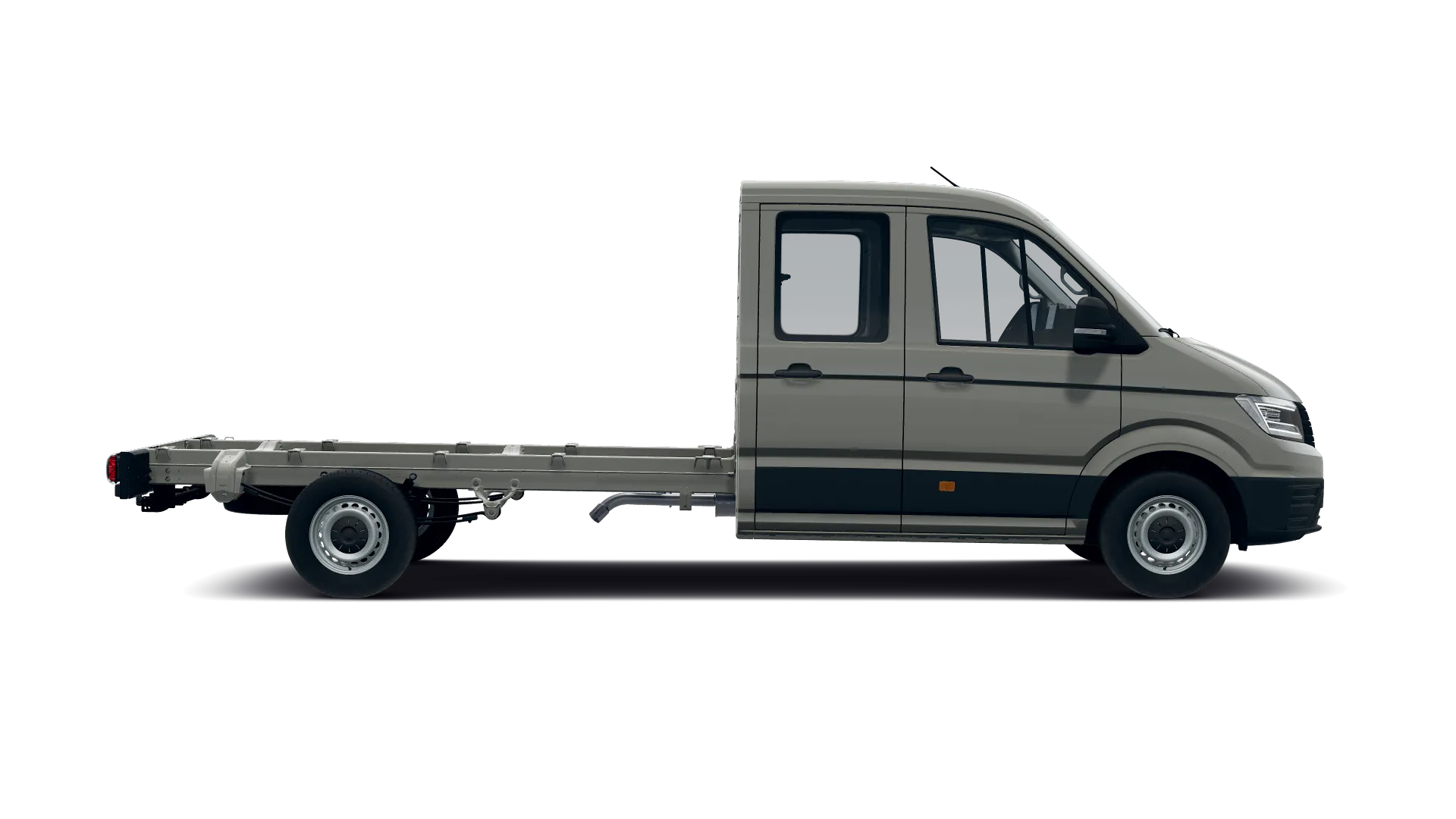 Volkswagen Crafter z podwójna kabiną z długim rozstawem osi