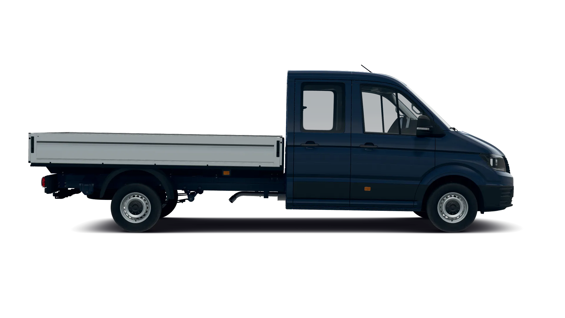 Volkswagen Crafter z podwójna kabiną z długim rozstawem osi
