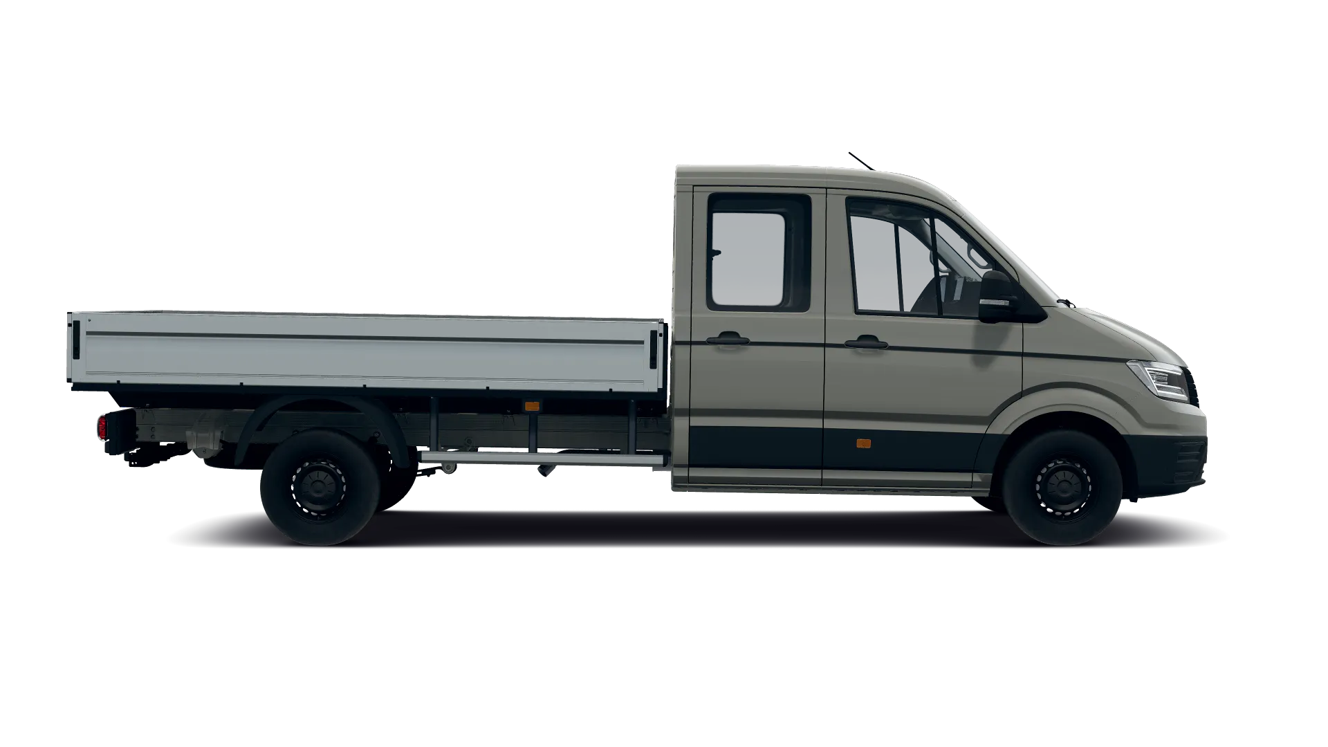 Volkswagen Crafter z podwójna kabiną z długim rozstawem osi