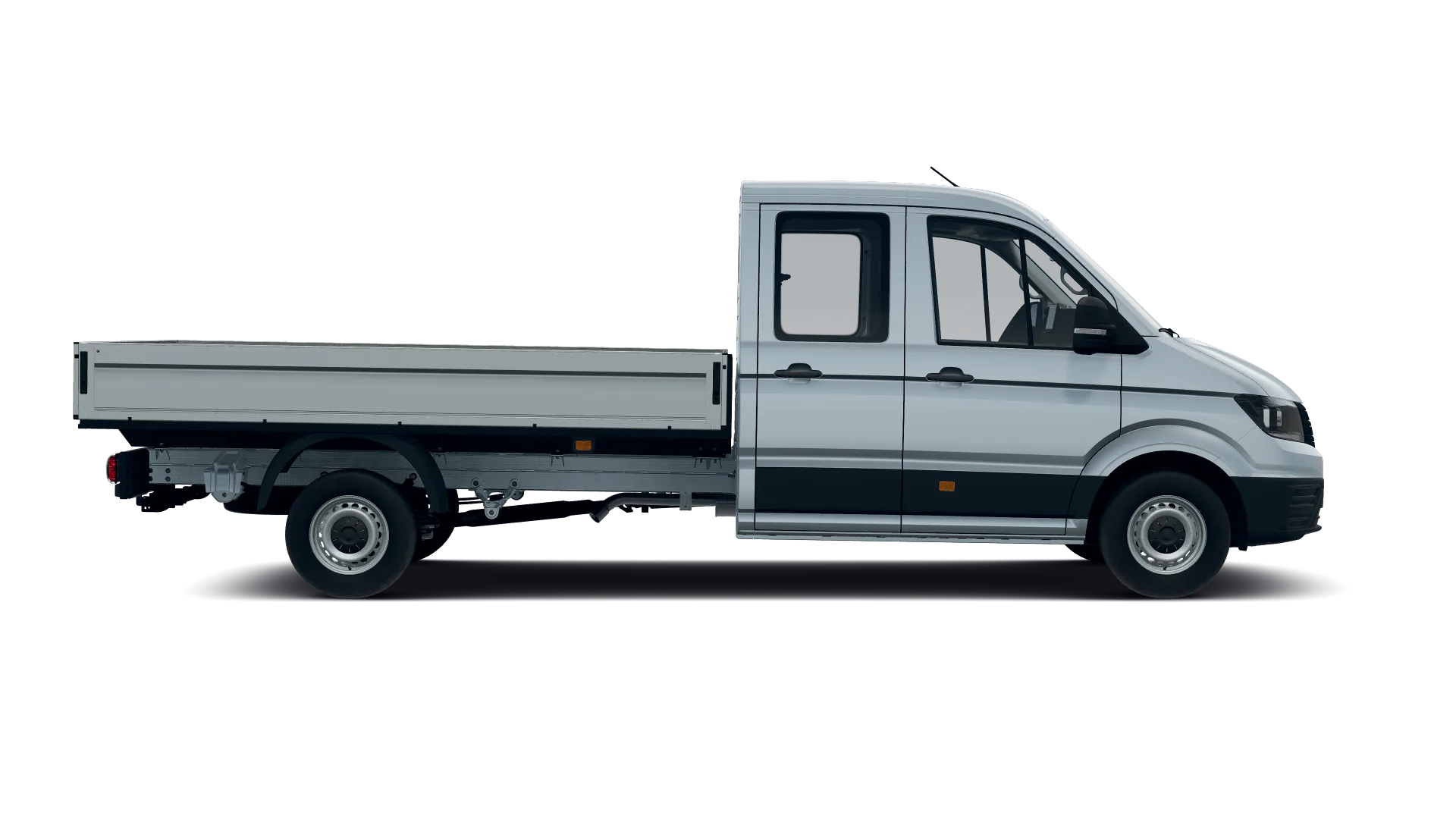 Volkswagen Crafter z podwójna kabiną z długim rozstawem osi