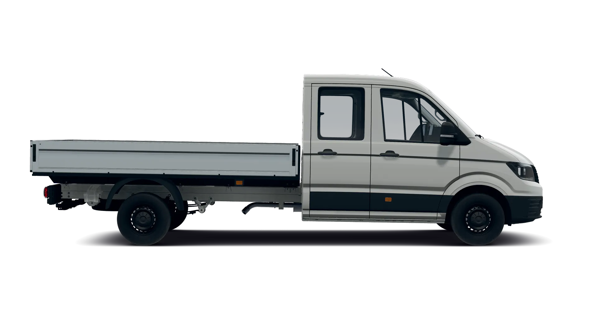 Volkswagen Crafter z podwójna kabiną z długim rozstawem osi