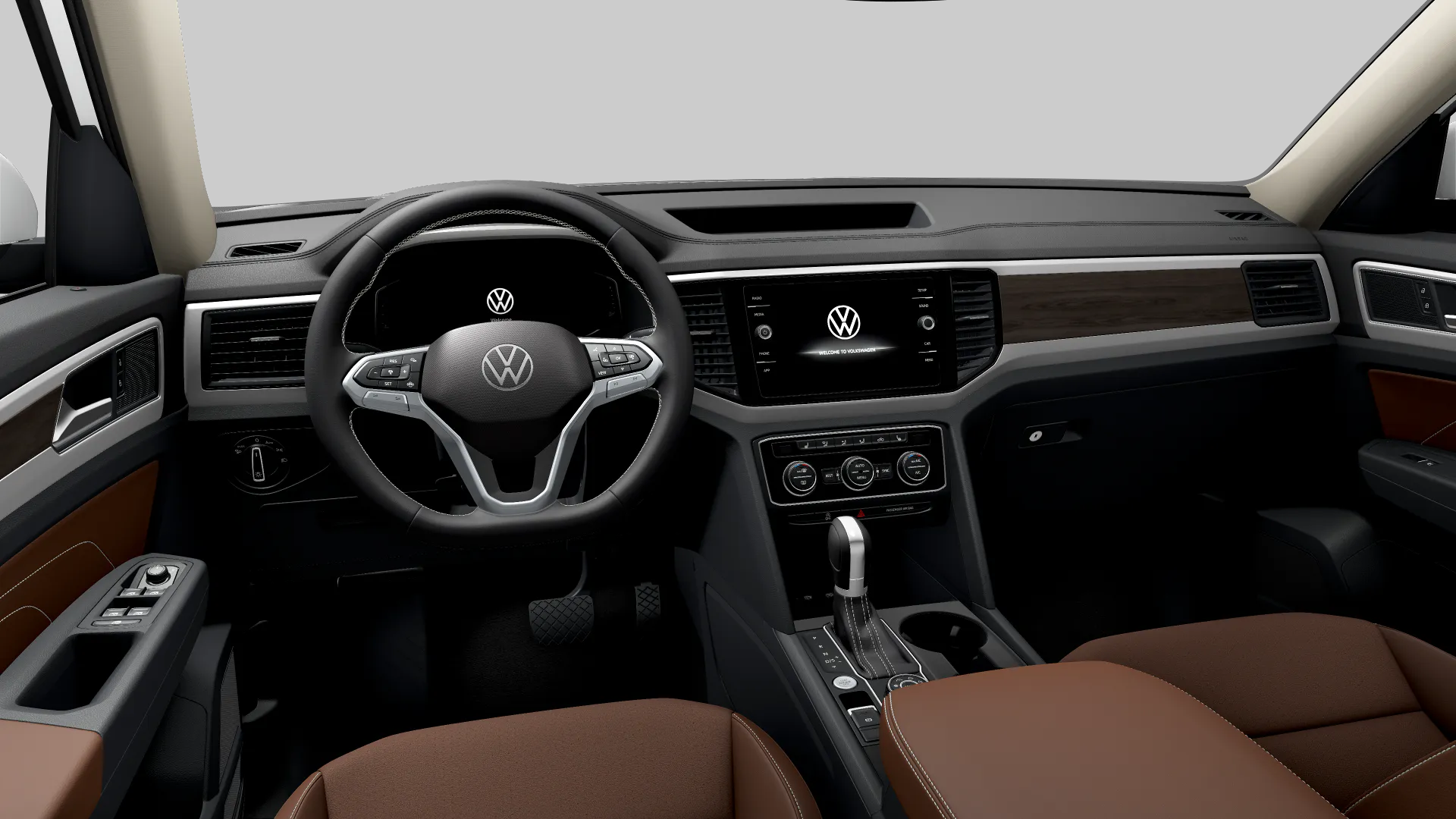 2022 Volkswagen Atlas SE with Technology with 4MOTION® 3.6L V6 8-speed Auto with Tiptronic