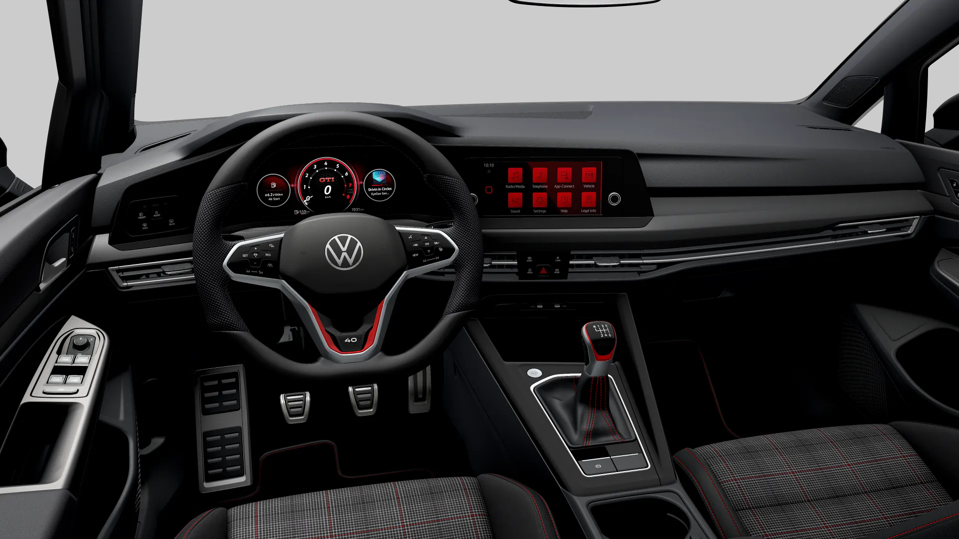 2023 Volkswagen Golf GTI S 2.0L Turbo 6-speed manual