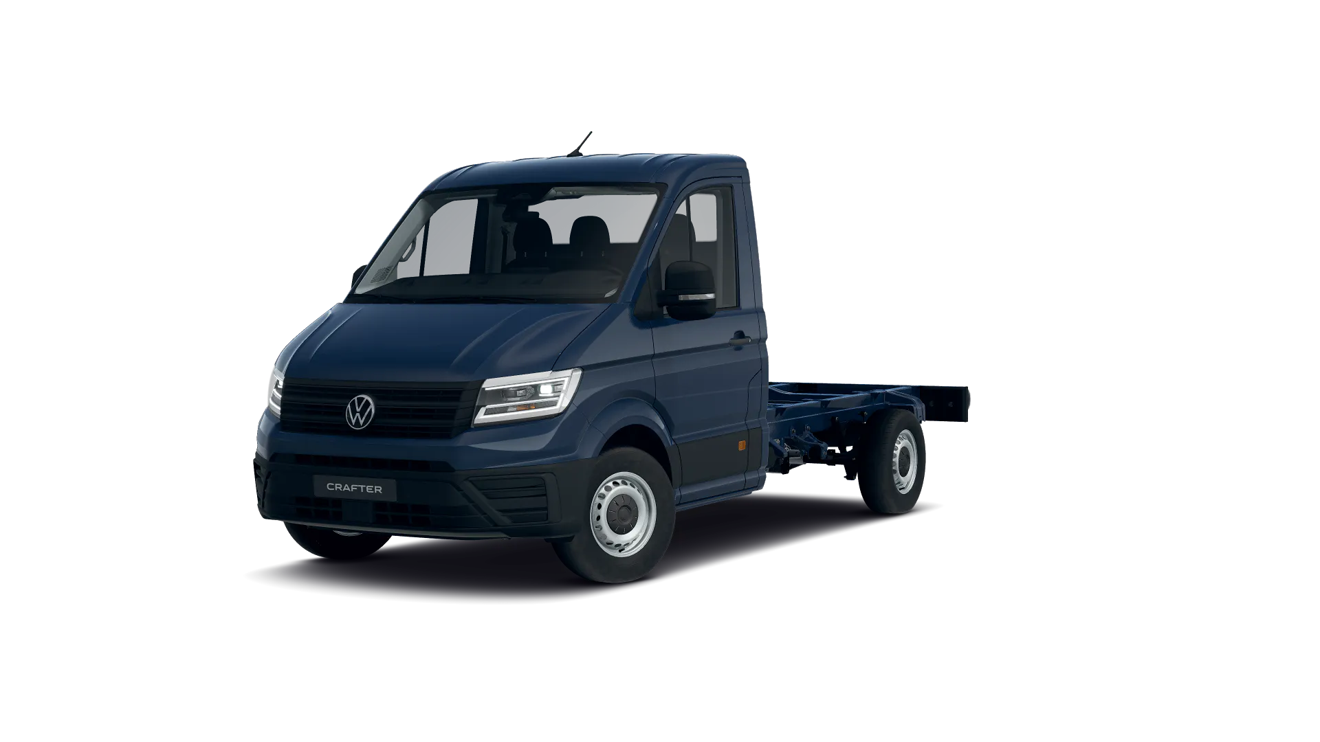 Volkswagen Crafter z pojedynczą kabiną ze średnim rozstawem osi