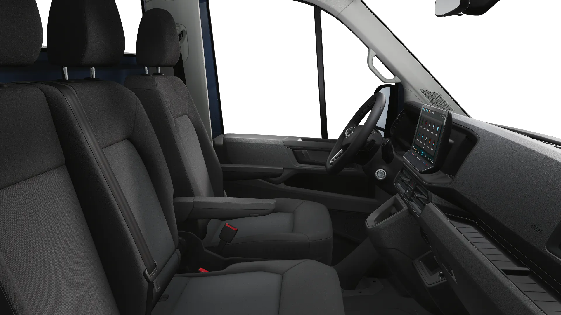 Volkswagen Crafter z pojedynczą kabiną ze średnim rozstawem osi