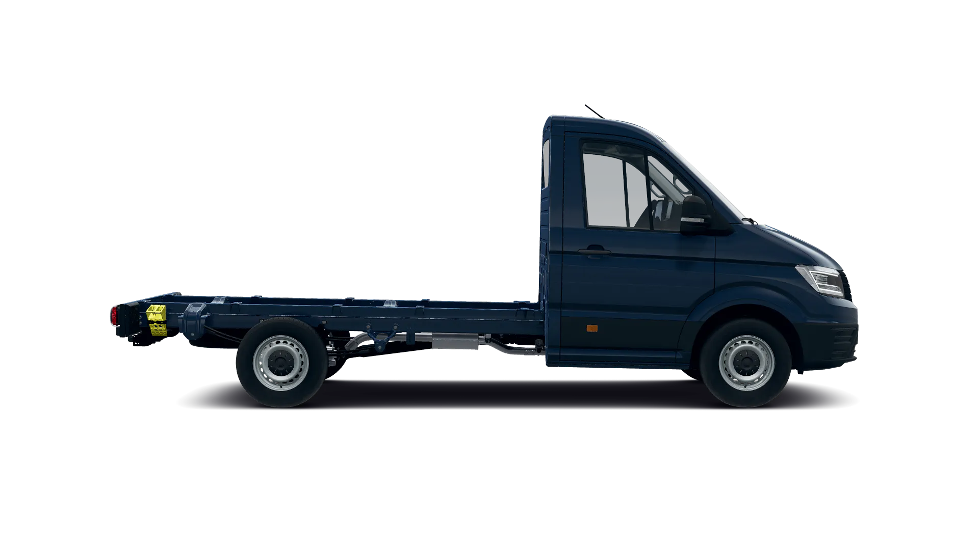 Volkswagen Crafter z pojedynczą kabiną ze średnim rozstawem osi